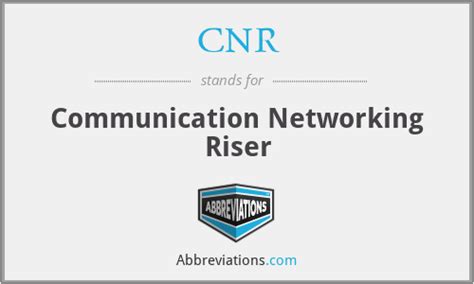 cnr riser|CNR: Communications and Networking Riser – Itexus.